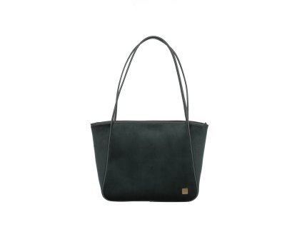 Titan Barbara Velvet Shopper Forest Green + textilní rouška ke každé objednávce zdarma
