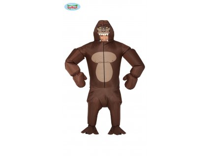Gorila - nafukovací kostým s dmychadlem