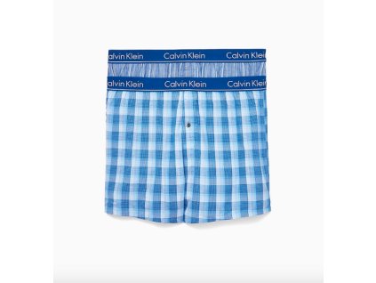 Calvin Klein 2Pack Trenky Slim Fit Modré L + textilní rouška ke každé objednávce zdarma