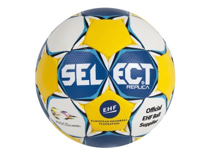 Select Házenkářský míč HB Ultimate Replica EC Sweden modro žlutá