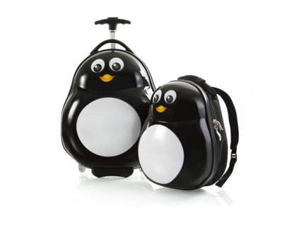Heys Travel Tots Lightweight Kids Penguin – sada batohu a kufru