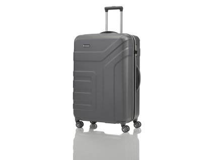 Travelite Vector 4w L Anthracite + textilní rouška ke každé objednávce zdarma