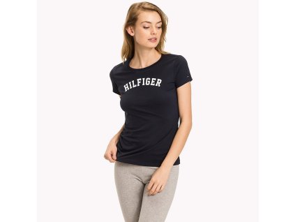 Tommy Hilfiger Tričko Tmavě Modré L + textilní rouška ke každé objednávce zdarma