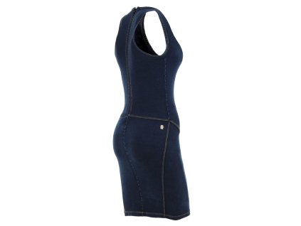 Freddy Push-Up Šaty Denim XL + textilní rouška ke každé objednávce zdarma