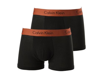 Calvin Klein 2Pack Boxerky Black&Red L + textilní rouška ke každé objednávce zdarma