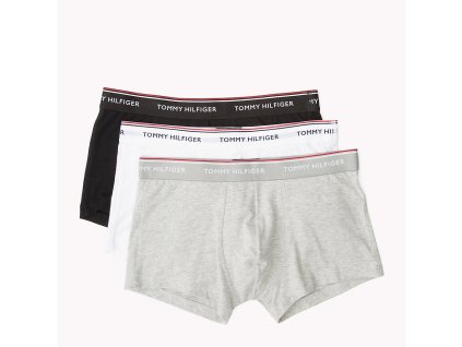 Tommy Hilfiger 3Pack Boxerky Black, Grey&White L