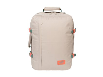 CabinZero Classic 44L Sand Shell + textilní rouška ke každé objednávce zdarma