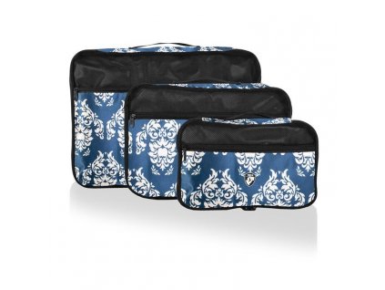 Heys Exotic Packing Cube Set Damask – sada 3 ks + textilní rouška ke každé objednávce zdarma