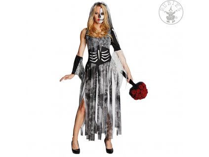 Zombi nevěsta - dámský kostým D  Halloween