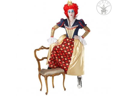 Kostým Red Queen of Hearts Disney - licenční  kostým