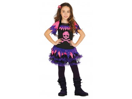 Kostýmek miss squellet 7-9 let D  Halloween