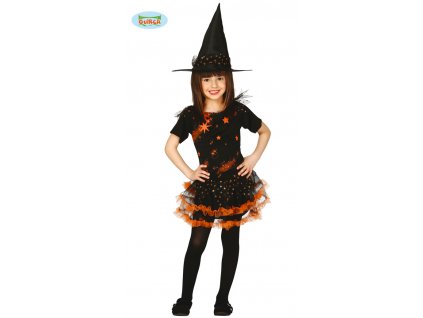 Dětská čarodějnice - kostým