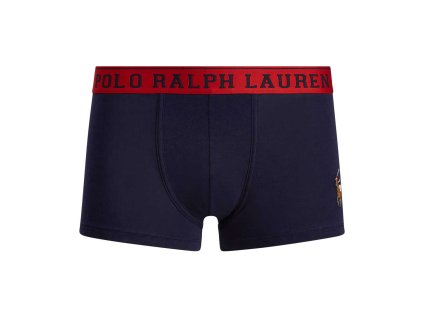 Ralph Lauren Boxerky Modro-Červené XXL + textilní rouška ke každé objednávce zdarma