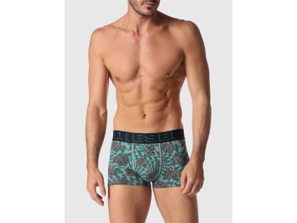 Diesel Boxerky Rabbits Green + textilní rouška ke každé objednávce zdarma