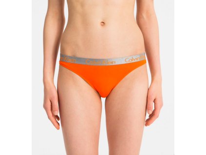 Calvin Klein Tanga Radiant Orange L + textilní rouška ke každé objednávce zdarma