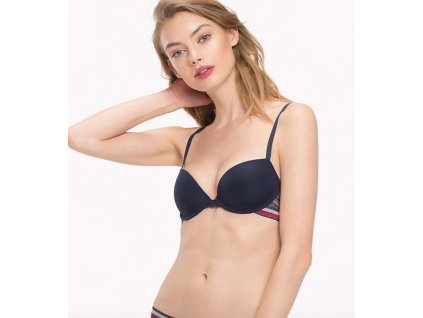 Tommy Hilfiger Podprsenka Floral Lace + textilní rouška ke každé objednávce zdarma
