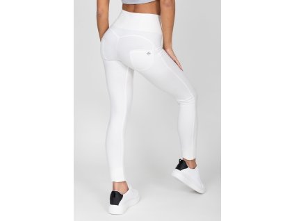 Hugz White High Waist Jegging L + textilní rouška ke každé objednávce zdarma