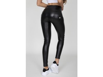 Hugz Black Faux Leather High Waist XL + textilní rouška ke každé objednávce zdarma