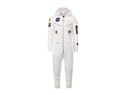 OnePiece AstroNOT Overal White + textilní rouška ke každé objednávce zdarma
