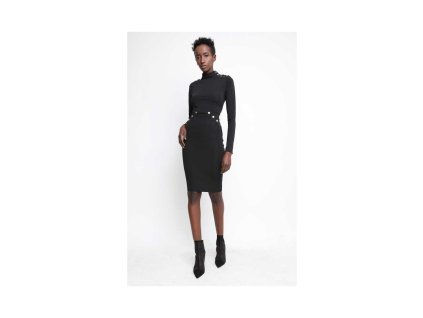 Sugarbird Sukně Polett Black + textilní rouška ke každé objednávce zdarma