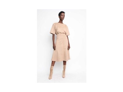 Sugarbird Sukně Edna Beige S + textilní rouška ke každé objednávce zdarma