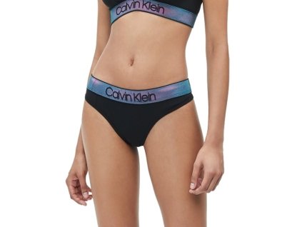 Calvin Klein Tanga Tonal Logo S + textilní rouška ke každé objednávce zdarma