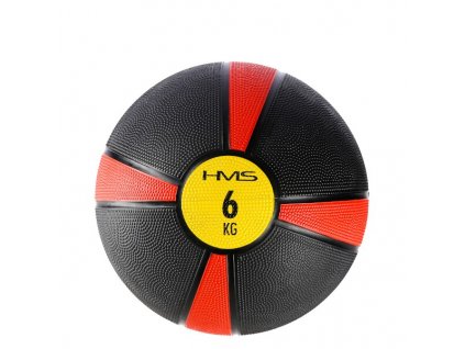 Medicineball HMS NK06 6kg + dvouvrstvá rouška ke každé objednávce zdarma