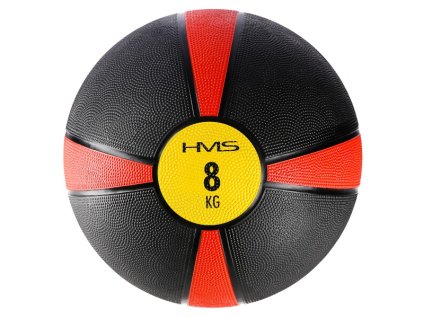 Medicineball HMS NK08 8kg + dvouvrstvá rouška ke každé objednávce zdarma