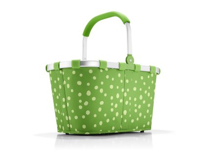 Reisenthel CarryBag Spots green + textilní rouška ke každé objednávce zdarma
