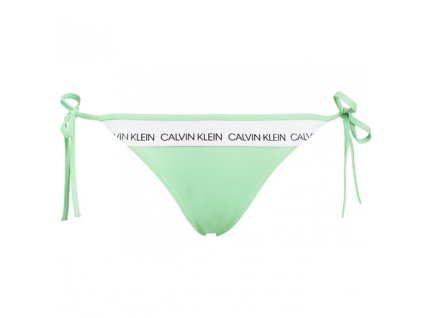 Calvin Klein Plavky CK Logo Green Spodní Díl XXS
