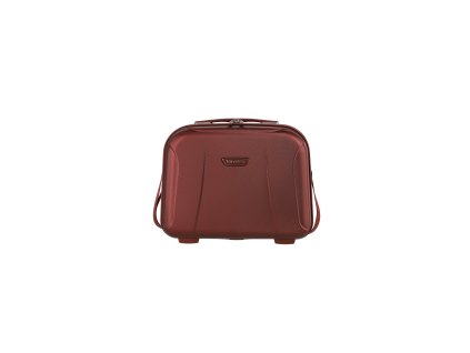 Travelite Elbe Beautycase Red + textilní rouška ke každé objednávce zdarma