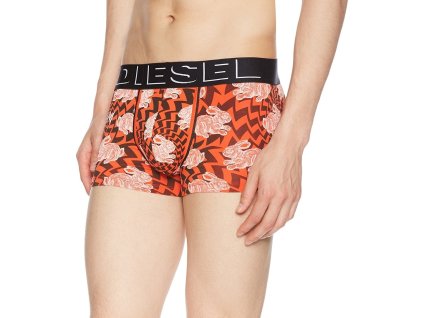 Diesel Boxerky Rabbits Orange + textilní rouška ke každé objednávce zdarma