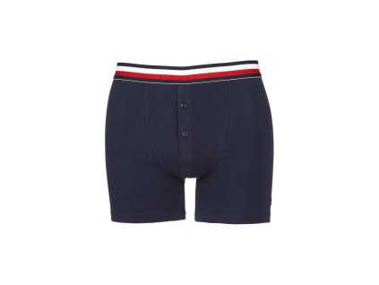 Tommy Hilfiger Boxerky Navy Modern Stripe + textilní rouška ke každé objednávce zdarma