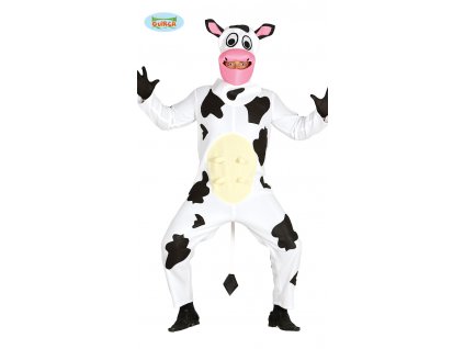 Černobílá kráva - kostým L
