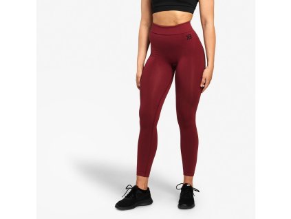 Better Bodies Legíny Rockaway Sangria Red + textilní rouška ke každé objednávce zdarma