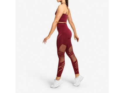 Better Bodies Legíny Waverly Sangria Red S + textilní rouška ke každé objednávce zdarma