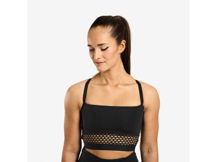 Better Bodies Podprsenka Waverly Mesh Black S + textilní rouška ke každé objednávce zdarma