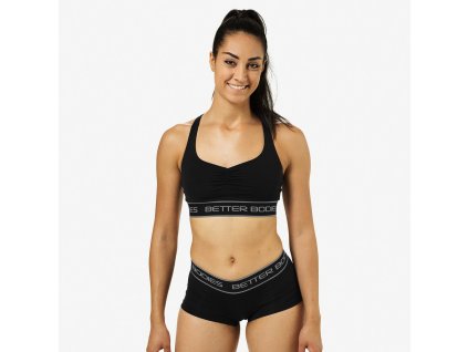 Better Bodies Podprsenka Athlete Black M + textilní rouška ke každé objednávce zdarma