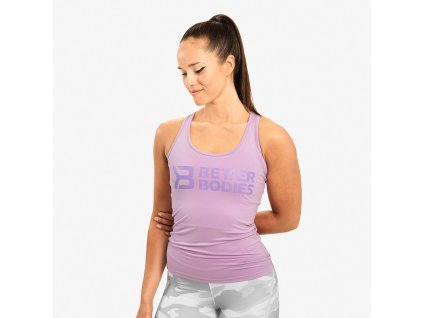 Better Bodies Tílko Chrystie T-back Lilac M + textilní rouška ke každé objednávce zdarma