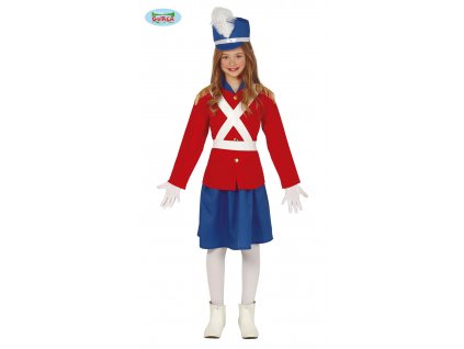 Cínový vojáček dívka dětský kostým  Tin soldier girl - child costume