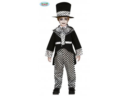 Kloboučník dětský kostým klaun  Crazy hat boy child costume