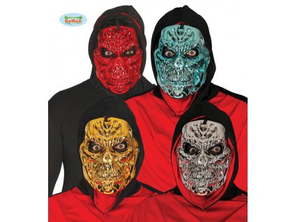 Masky kovového vzhledu - smrtka