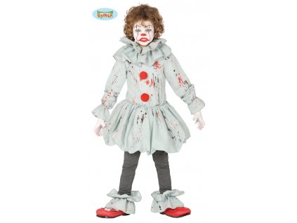 Strašidelný klaun dětský kostým  Horror clown child costume