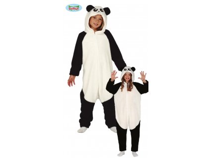 Pyžamo Panda - overal s kapucí dětský