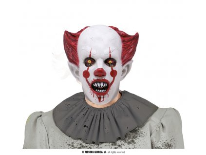 Latexová maska vražedný  klaun
