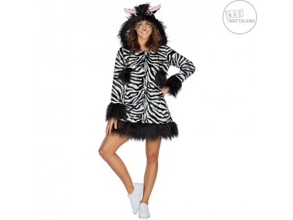 Zebra lady - kostým