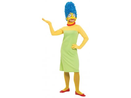 Marge Simpson - licenční kostým D  dámský karnevalový kostým