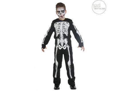 Skelett boy - kostým x