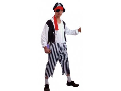 Pirátský kostým vel. 48 - 50  pánský karnevalový kostým