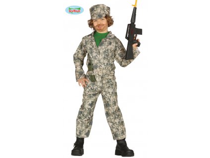 Dětské vojenské maskáče
